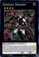 Yugioh Zoodiac Drident MP17-EN208 Secret Rare 1st Edition VLP/NM