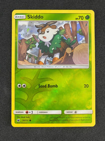 Pokemon Skiddo 10/111 Crimson Invasion Reverse Holo NM