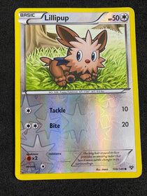 Pokemon Lillipup 108/146 XY Base Reverse Holo LP