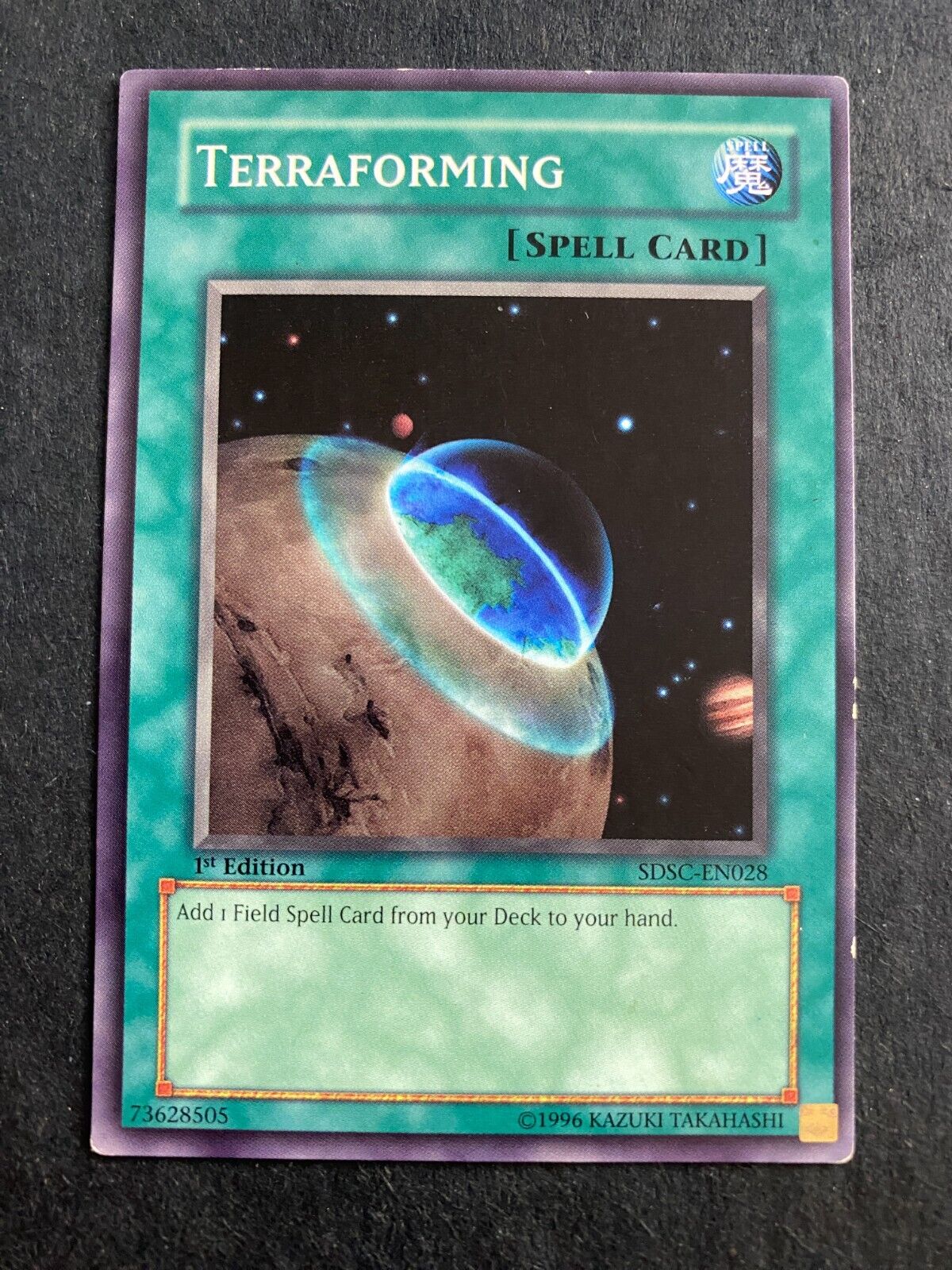 Yugioh Terraforming SDSC-EN028 Common 1st Edition HP