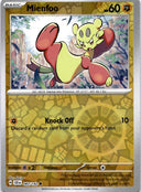 Pokemon Mienfoo 083/142 Stellar Crown Reverse Holo NM
