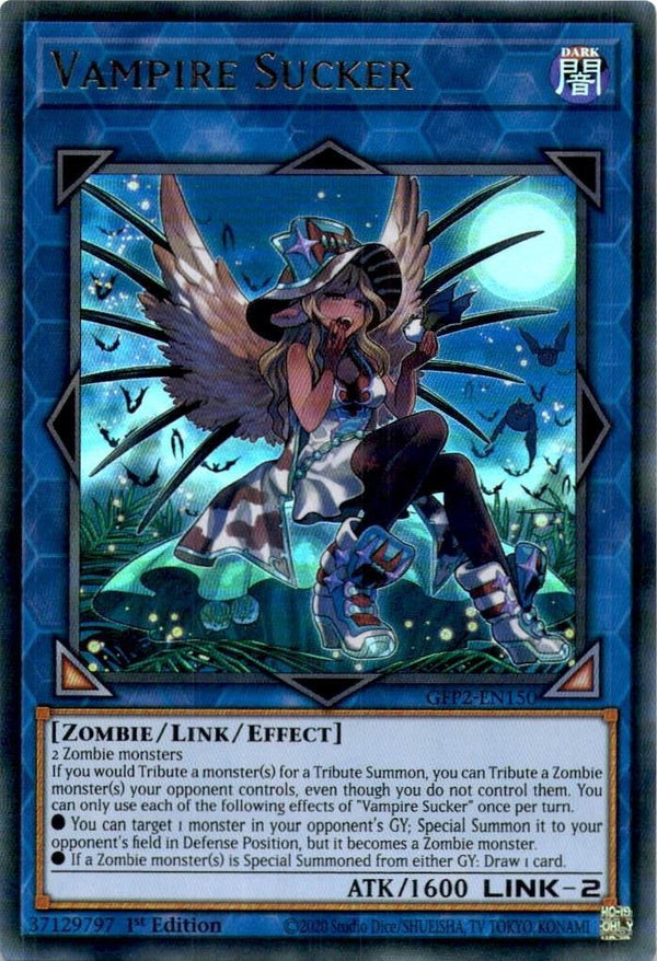 Yugioh Vampire Sucker GFP2-EN150 Ultra Rare 1st Edition NM