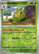 Pokemon Swadloon 002/086 White Flare Reverse Holo NM