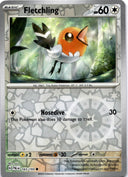 Pokemon Fletchling 163/193 Paldea Evolved Reverse Holo NM