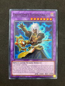 Yugioh Gravekeeper'S Supernaturalist MP19-EN181 1st Edition NM