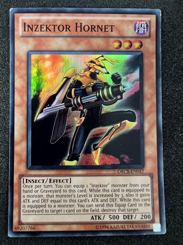 Yugioh Inzektor Hornet ORCS-EN017 Super Rare LP