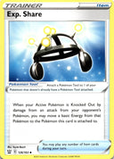 Pokemon Exp. Share 126/163 Battle Styles Non Holo NM