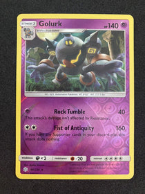 Pokemon Golurk 90/236 Cosmic Eclipse Reverse Holo NM