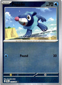 Pokemon Popplio 018/084 Pitch Black Reverse Holo NM