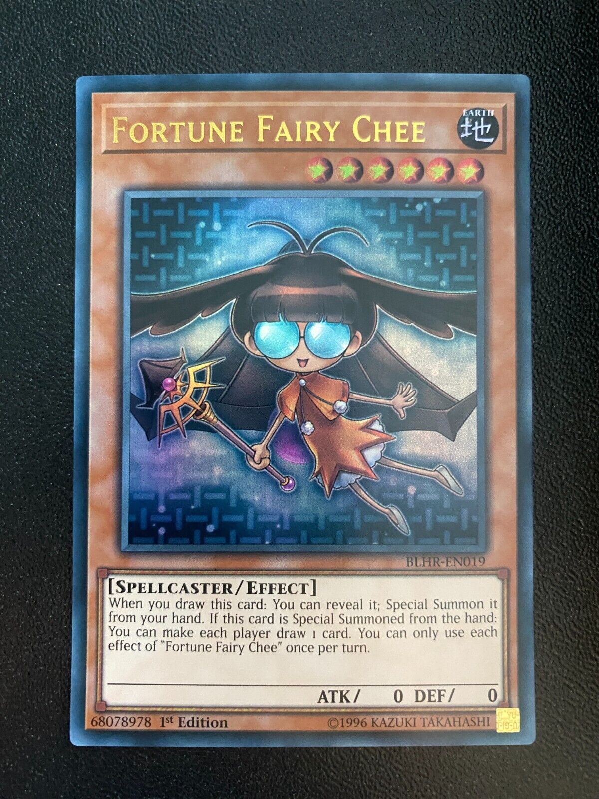 Yugioh Fortune Fairy Chee BLHR-EN019 Ultra Rare 1st Edition NM