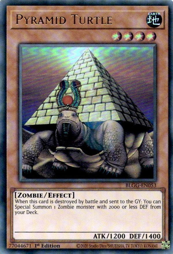 Yugioh Pyramid Turtle BLGG-EN053 Ultra Rare 1st Edition NM