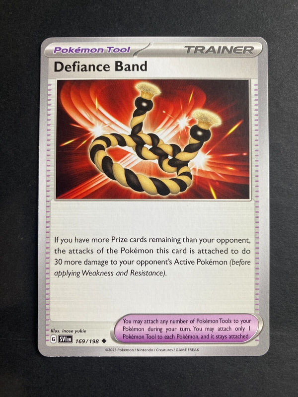 Pokemon Defiance Band 169/198 Scarlet Violet Base Non Holo NM
