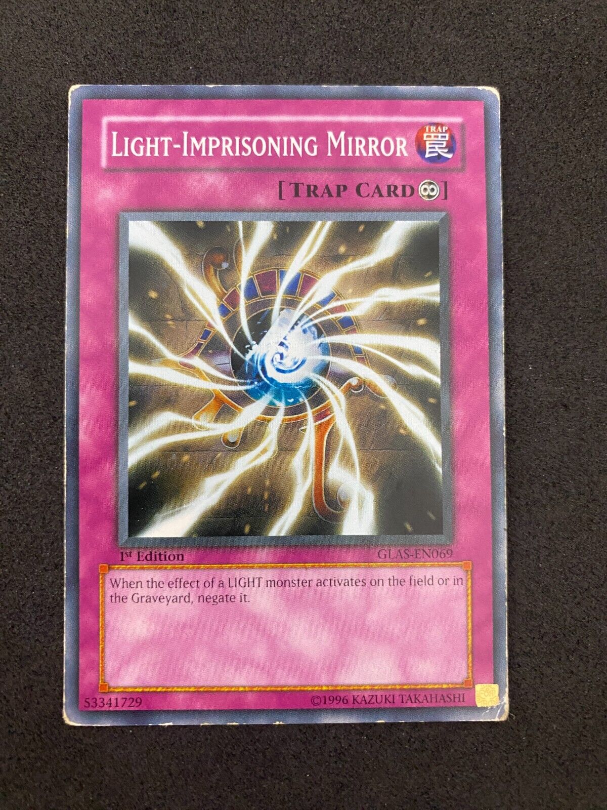 Yugioh Light-Imprisoning Mirror GLAS-EN069 1st Edition HP-MP