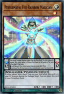 Yugioh Performapal Five-Rainbow Magician BLLR-EN005 Ultra Rare 1st Edition NM