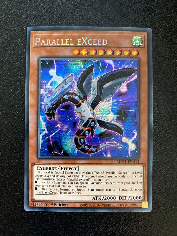 Yugioh Parallel eXceed MP21-EN043 Secret Rare 1st Edition NM