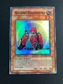 Yugioh Machina Peacekeeper SDMM-EN003 Super Rare 1st Edition MP