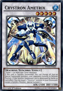 Yugioh Crystron Ametrix INOV-EN045 Super Rare 1st Edition LP