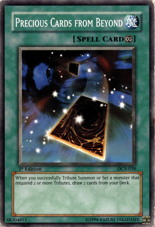 Yugioh Precious Cards from Beyond DCR-038 Common 1st Edition DAMAGED/HP