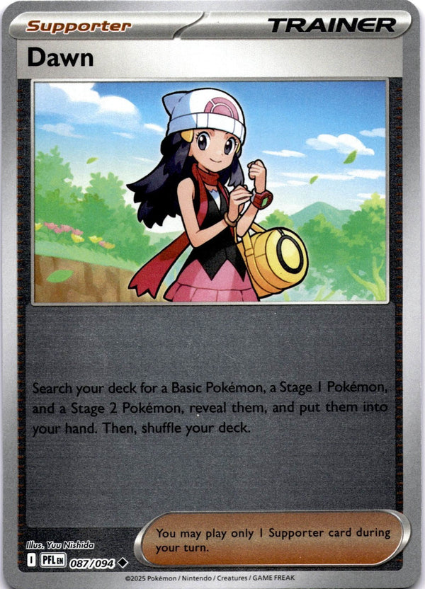 Pokemon Dawn 087/094 Phantasmal Flames Reverse Holo NM