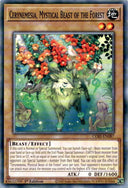 Yugioh Cerynemesia, Mystical Beast of the Forest CORI-EN087 Common 1st Edit NM