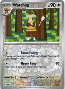 Pokemon Watchog 073/086 White Flare Reverse Holo NM