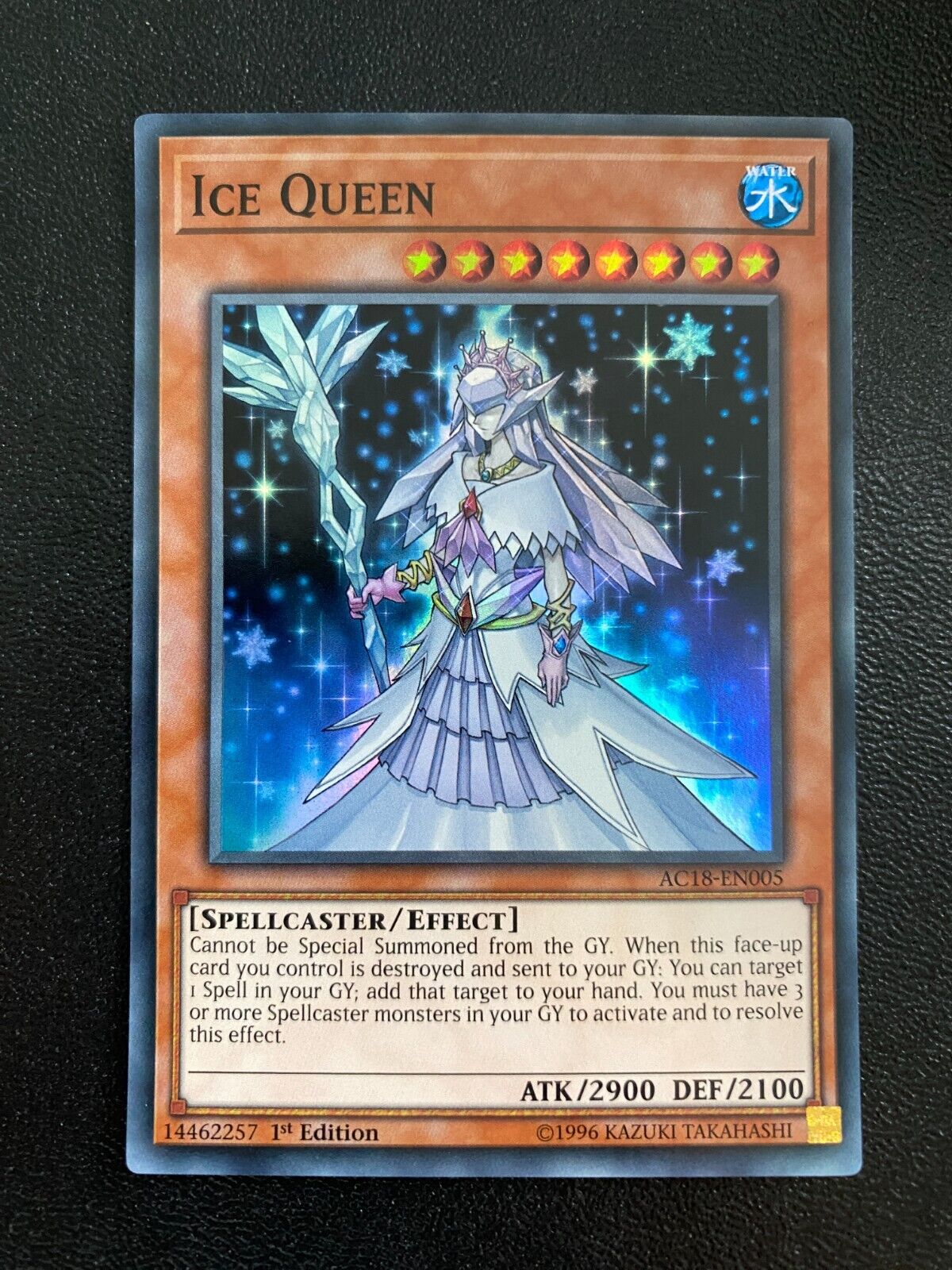 Yugioh Ice Queen AC18-EN005 Super Rare 1st Edition NM