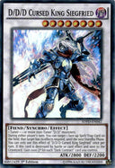Yugioh D/D/D Cursed King Siegfried SDPD-EN042 Super Rare 1st Edition VLP/NM