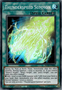 Yugioh Thunderspeed Summon KICO-EN006 Super Rare 1st Edition NM