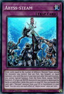 Yugioh Abyss-steam SUDA-EN077 Super Rare 1st Edition NM