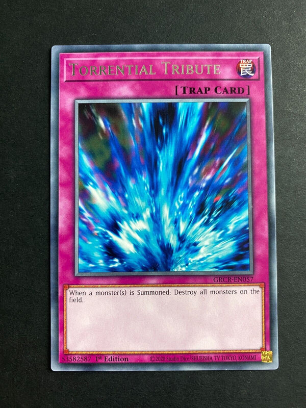 Yugioh Torrential Tribute GRCR-EN057 Rare 1st Edition NM