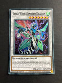 Yugioh Clear Wing Synchro Dragon LED8-EN001 Super Rare 1st Edition LP