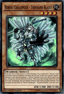 Yugioh Heroic Challenger - Thousand Blades WSUP-EN017 Super Rare 1st Ed VLP/NM