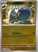 Pokemon Cranidos 044/084 Pitch Black Reverse Holo NM