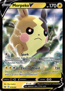 Pokemon Morpeko V 079/202 Sword Shield Base Full Art Holo VLP/NM