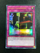 Yugioh Enma's Judgment DUOV-EN042 Ultra Rare 1st Edition LP