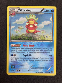 Pokemon Slowking 21/122 Cosmos Holo Rare XY BREAKpoint NM