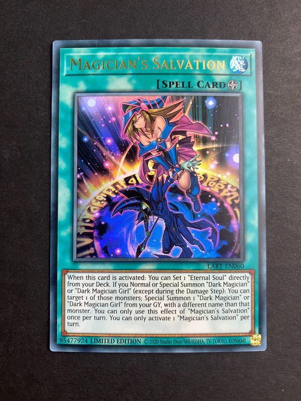 Yugioh Magician's Salvation LART-EN060 Ultra Rare Limited Edition NM