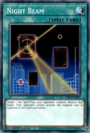 Yugioh Night Beam STAX-EN037 Common 1st Edition NM