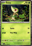 Pokemon Snivy 001/086 Black Bolt Holo NM