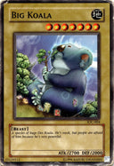 Yugioh Big Koala IOC-004 Common Unlimited Edition VERY DAMAGED