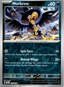 Pokemon Murkrow 131/193 Paldea Evolved Reverse Holo NM