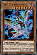 Yugioh Chaos Nephthys BACH-EN025 Ultra Rare 1st Edition NM