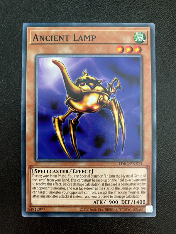Yugioh Ancient Lamp LDK2-ENK14 Common Unlimited Edition NM