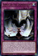 Yugioh Songs of the Dominators RA05-EN081 NA Print Ultra Rare 1st Edition NM