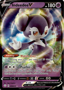 Pokemon Indeedee V 039/072 Shining Fates Full Art Holo NM