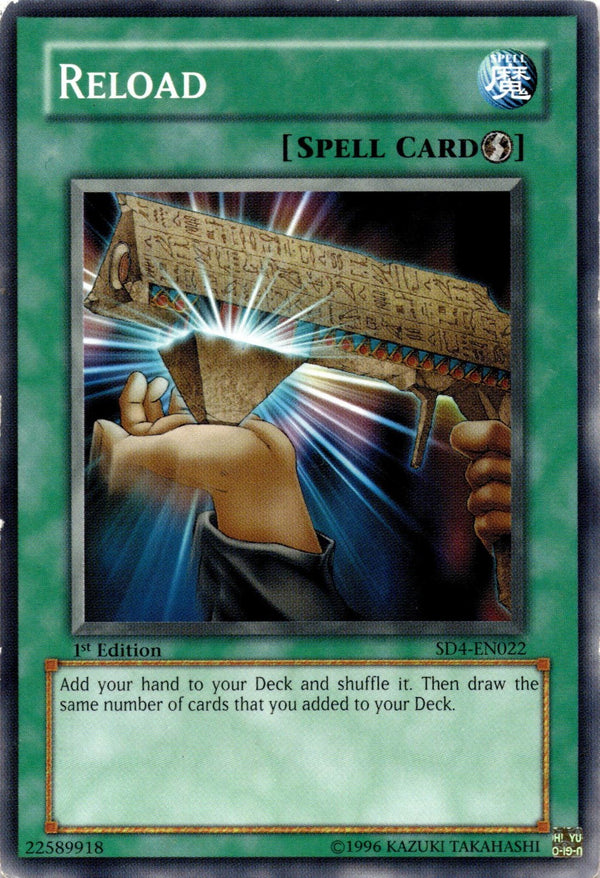 Yugioh Reload SD4-EN022 Common 1st Edition HP