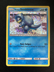 Pokemon Alolan Sandshrew 4/12 McDonalds 2019 Holo HP