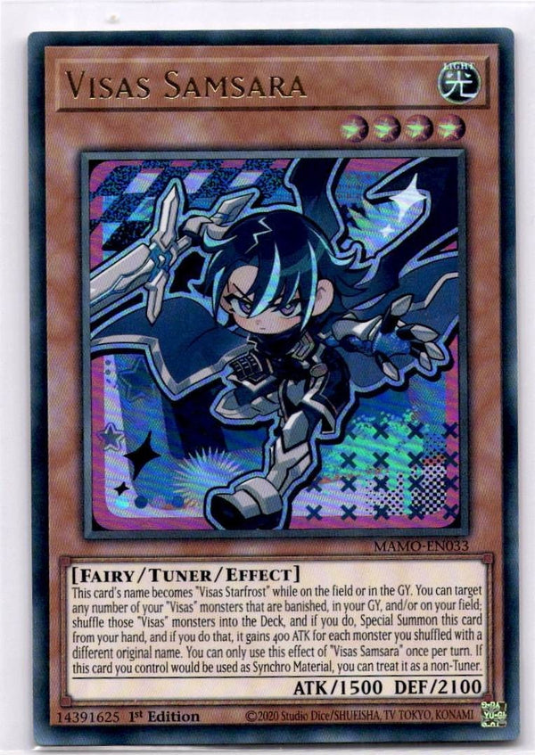 Yugioh Visas Samsara MAMO-EN033 Ultra Rare 1st Edition NM