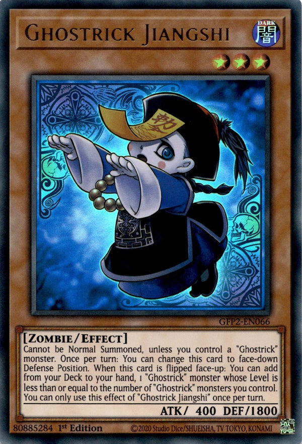 Yugioh Ghostrick Jiangshi GFP2-EN066 Ultra Rare 1st Edition NM