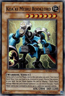 Yugioh Koa'ki Meiru Rooklord SOVR-EN028 Super Rare Unlimited Edition VLP/NM